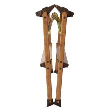 MULTIPURPOSE STEP STOOL MATALL DAT-KW2-90 2-STEP WOOD PATTERNED