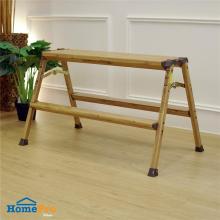 MULTIPURPOSE STEP STOOL MATALL DAT-KW2-90 2-STEP WOOD PATTERNED